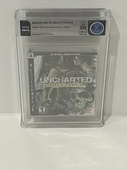 2007 Uncharted Drake’s Fortune PlayStation 3 PS3 WATA 8.5 Seal B+ Not For Resale