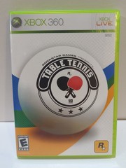 Rockstar Games Presents Table Tennis (Microsoft Xbox 360, 2006) Complete, tested
