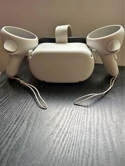 Meta Oculus Quest 2 128GB Standalone VR Headset White With Adjustable Head strap