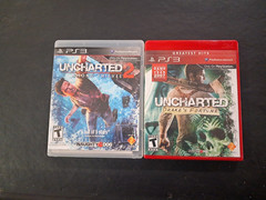 Uncharted and uncharted 2: Among Thieves – Sony PlayStation 3 CIB