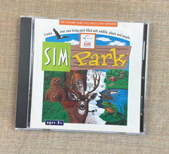 SimPark (PC, Maxis 1996) – Jewel Case Complete, Educational Simulation Game