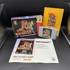 Conker’s Bad Fur Day (Nintendo N64 , 2001) COMPLETE IN BOX (CIB) Manual & Tested