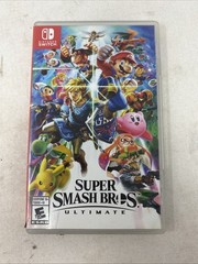 Super Smash Bros. Ultimate – Nintendo Switch (2018) COMPLETE TESTED