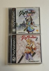 SaGa Frontier 1 & 2: 2 Game PS1 Lot (Sony PlayStation 1 RPG) Both CIB Complete
