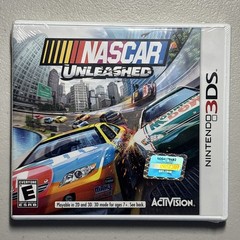 NASCAR Unleashed Nintendo 3DS Racing Game ** Brand New ** Sealed *** MINT!!!
