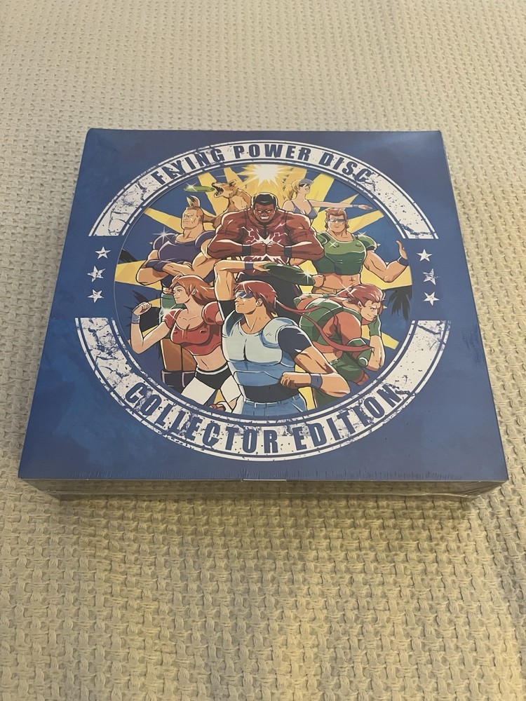 Windjammers Limited Run Collector’s Edition PS4 Brand New Factory Sealed