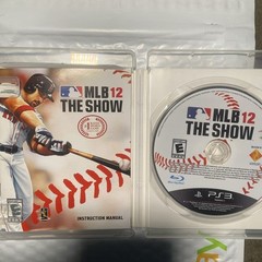 MLB 12: The Show (Sony PlayStation 3, 2012) clean complete ships same day 4free!