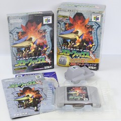 STAR FOX 64 + Rumble Pack NUS-013 Nintendo 64 9302 n6