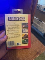 Sega Genesis Jurassic Park complete With Manual read