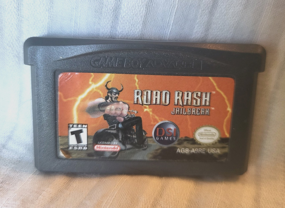 Road Rash: Jailbreak (Nintendo Game Boy Advance, 2003) – Cartridge Only – TESTED