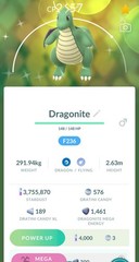 Pokemon Shiny Dragonite Go 30 Days Friendship Available