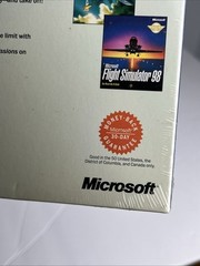 NEW SEALED Microsoft Flight Simulator Version 6.0 for Windows 95 PC classic RARE