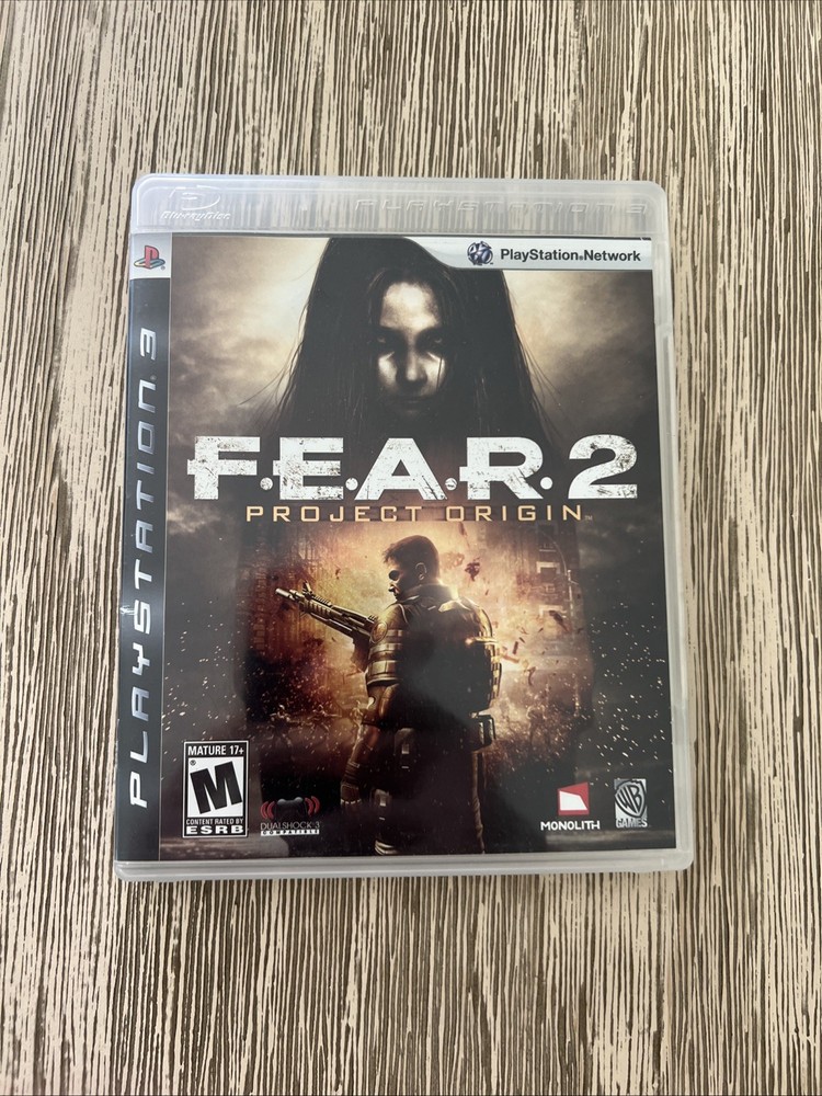 F.E.A.R. 2: Project Origin (Sony PlayStation 3, PS3, 2009) Complete