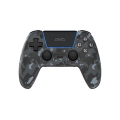 ASRVA Gray Camo Wireless Controller: PS5/PC/Mobile, Hall, Gyro, Pro Buttons