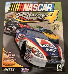 Nascar Racing 4 Big Box PC Game 2001 Sierra Papyrus Games NEW & FACTORY SEALED!