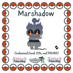 🔥Pokémon Legends ZA🔥 Marshadow with free item from Lumiose City🌟