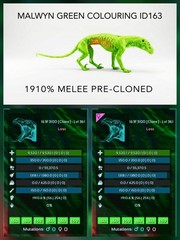 MALWYN PRE-CLONED Breeding Pair – TOP MELEE – Ark Asa Official PVE PC/XBOX/PS5