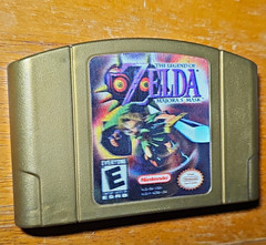Nintendo The Legend of Zelda: Majora’s Mask Collector’s Ed N64 Gold Cart 2000