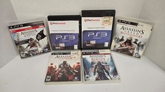 Sony PlayStation 3 Assassin’s Creed Game Lot 6ct. *Tested & Working*