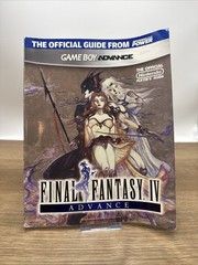 Final Fantasy IV Advance Nintendo Game Boy Adv Strategy Guide Player’s Hint Book