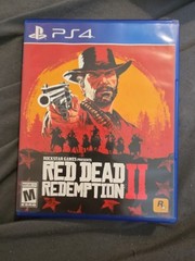 Rockstar Games Red Dead Redemption II Data Disc PS4, CIB, COMPLETE WITH MANUAL