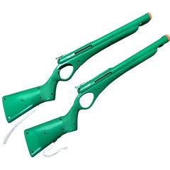 Cabela’s Dangerous Hunts 2010 Nintendo Wii Game w/ 2 Green Shotgun Props Tested