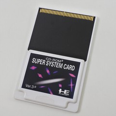 PC Engine CD SUPER SYSTEM CARD Ver.3.0 Card Only 0237 pe