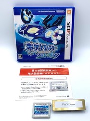 Pokemon Alpha Sapphire Nintendo 3DS 3 DS Boxed Authentic Japanese Tested