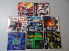 Lot OF 8 – Playstation 1 PS1 Magazine Demo Discs Underground . CIB ALL COVERS