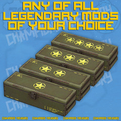 FALLOUT 76 PC MODS ! CHOOSE ANY 10 1-4 STARS RAIDS LEGENDARY MODS MIX & MATCH!
