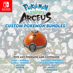 ✨ Shiny Custom Pokemon ✨ Alpha Shiny – Pokemon Legends Arceus