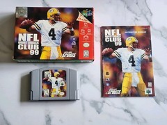 NFL Quarterback Club 99. N64 CIB Game, Box, Manual. Authentic. Tested. Very Good
