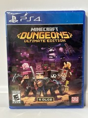 Minecraft Dungeons: Ultimate Edition Sony PlayStation 4 PS4 Game – NEW & Sealed