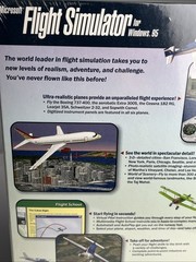 NEW SEALED Microsoft Flight Simulator Version 6.0 for Windows 95 PC classic RARE
