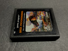 Atari 2600 Basic Programming Game and Manual Tested