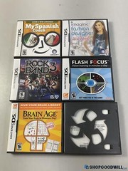 Various Nintendo DS Games with Case