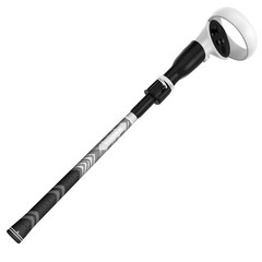 YOGES VR Golf Club Handle Compatible with For Quest 2, Black/Grey