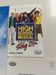 High School Musical: Sing It (Nintendo Wii, 2007) CIB W/Poster & Reg Card Tested
