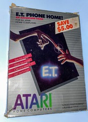ET Phone Home Atari 400 Computer Video Game Cartridge Complete in Box – 1983