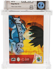 Mega Man 64 – GRADED WATA 9.6 A++ Sealed New – Nintendo 64 N64