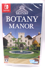 Botany Manor Nintendo Switch Video Game Multilingual SOFT SOURCE Unopened 2025