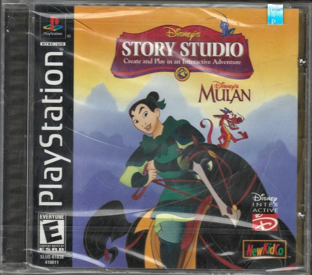 Disney”s Mulan Interactive Adventure PS (Brand New Factory Sealed US Version) P