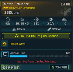Borderlands 4⭐RADIATION DRAUPNER HEAVY GUN ORDANCE