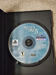 Sony Playstation Breath of Fire IV Disc Only *Tested and Working*