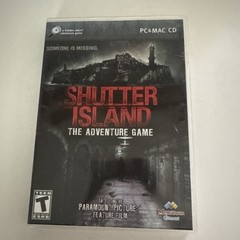 Shutter Island: The Adventure Game WIN MAC CD ROM Software T (Teen) No Manual