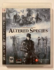 Vampire Rain: Altered Species (Sony PlayStation 3, 2008) with Manual Tested Game