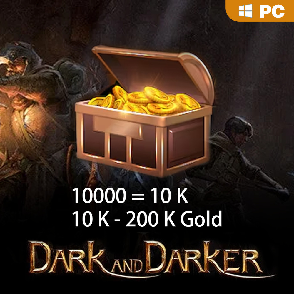 Dark and Darker Gold💰 DAD Gold Coins Cheapest & Fast Delivery⚡Safe Global🌍PC