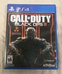 Call Of Duty: Black Ops III (3) Complete & Tested CIB (PlayStation 4 PS4 2016)
