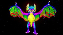 Ark Survival Ascended Pve PC/XBOX/PS5 Top Stat Rainbow Poison Wyvern Clone Pair