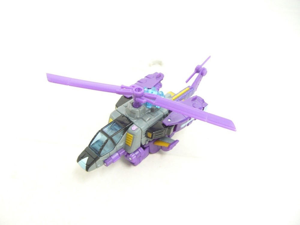 Like New Transformers Energon Basic Class Blackout Action Figure